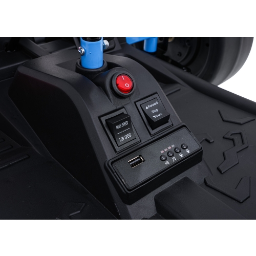 Gokart na akumulator dla dzieci TORNADO z Funkcją Driftu Niebieski DM-108